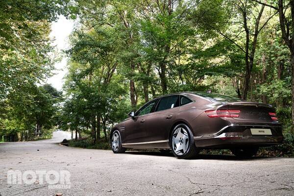 제네시스 G80 일렉트리파이드 사진 모터매거진 최재혁 기자