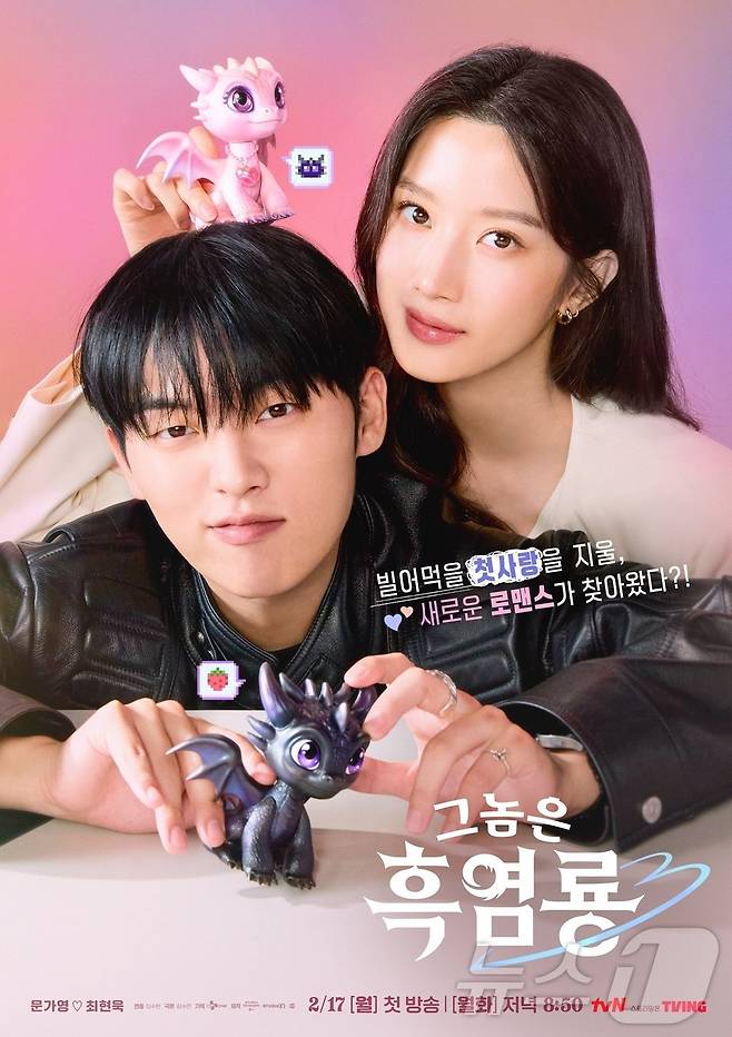 tvN '그놈은 흑염룡' 포스터