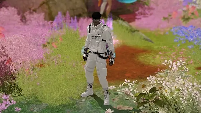 ▲ 신규 스킨 '윙 슈트'의 변신 모습