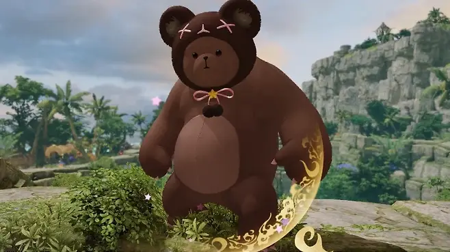 ▲ '봉제 인형' 스킨 곰 모습