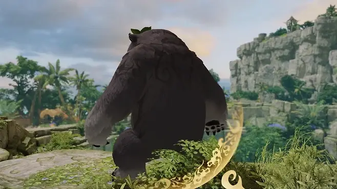 ▲ 기존 곰 둔갑 모습