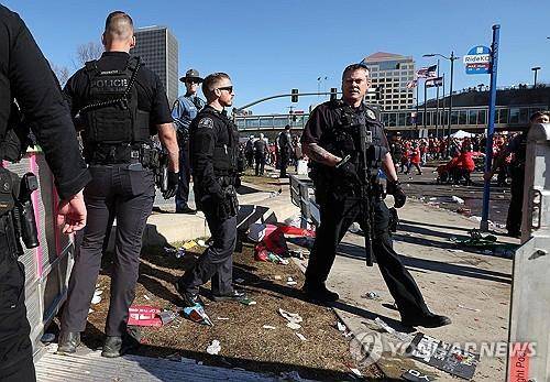 미국 경찰 (AFP=연합뉴스)
