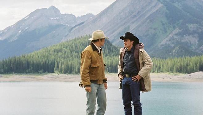 카나나스키스를 배경으로 한 영화 ‘브로크백 마운틴’의 한 장면