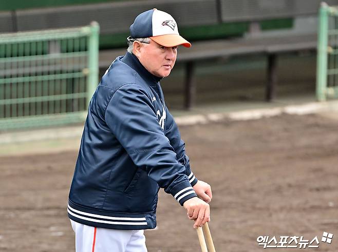 한화 이글스 김경문 감독이 문동주의 선발 등판 준비와 함께 임시 5선발을 맡을 이상규의 활약을 기대했다. 엑스포츠뉴스 DB