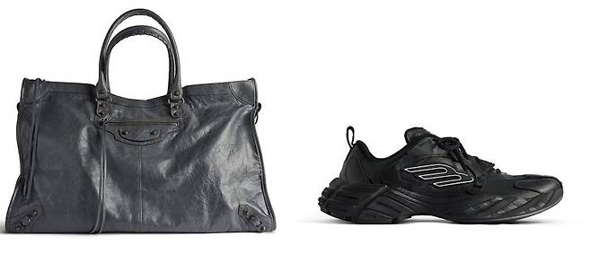 발렌시아가 르 시티 트래블 백&먼데이 슈즈 / 사진=발렌시아가(BALENCIAGA) 제공