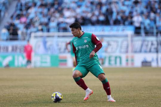 대전하나시티즌 주민규 선수. 대전하나시티즌 제공