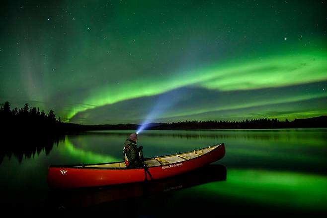 ‘화이트호스’ 오로라. /사진= Tourism Yukon