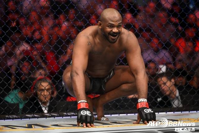 존 존스는 톰 아스피날과 정말 맞대결을 펼치게 될까. 사진=AFPBBNews=News1