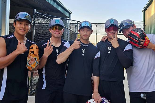 강민성, 권동진, 유준규, 천성호, 윤준혁. KT 제공