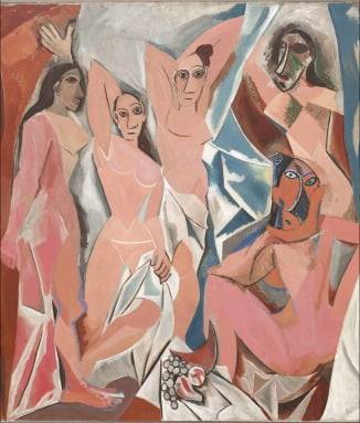 피카소, ‘아비뇽의 처녀들’. /뉴욕현대미술관 소장