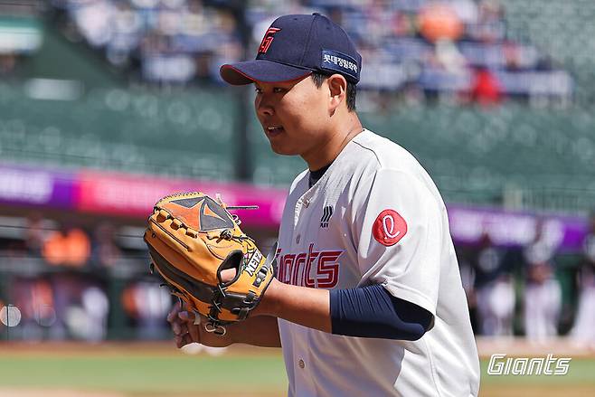 ▲ 박진 ⓒ롯데 자이언츠