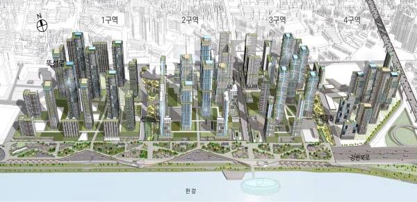 서울 성동구 성수전략정비구역 조감도 (자료=서울시)