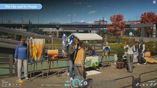 그린 그림을 다른 조이들에게 판매할 수도 있다