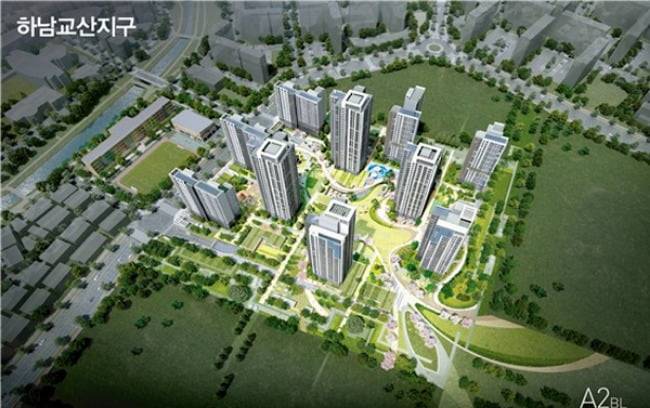 하남교산 A2 블록 조감도. 사진=LH