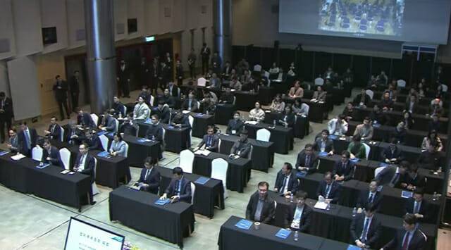 포스코홀딩스 주총장 전경 (사진=포스코홀딩스 유튜브)