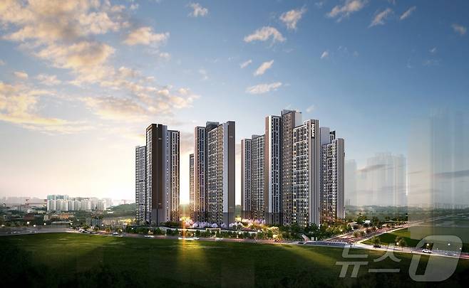 평택 브레인시티 수자인 투시도(BS한양 제공)