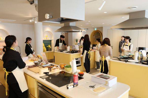 오픈 3주년을 맞은 오키친 스튜디오에서 19일 미디어 대상 쿠킹 클래스가 열렸다. 오뚜기