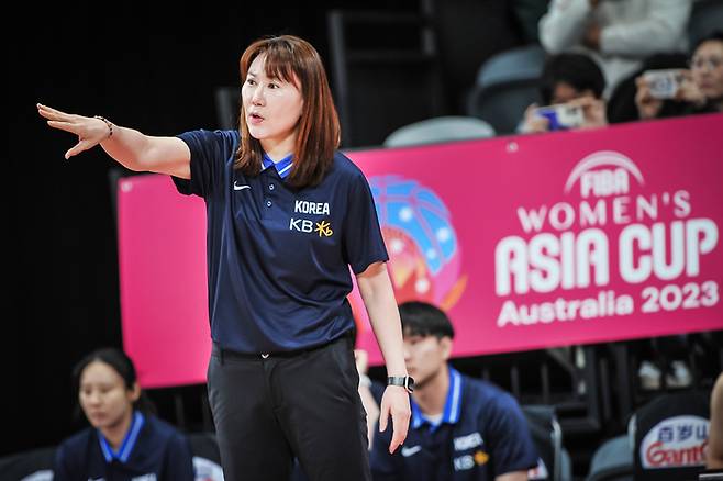 정선민 전 여자농구 국가대표팀 감독. 사진 | 대한민국농구협회