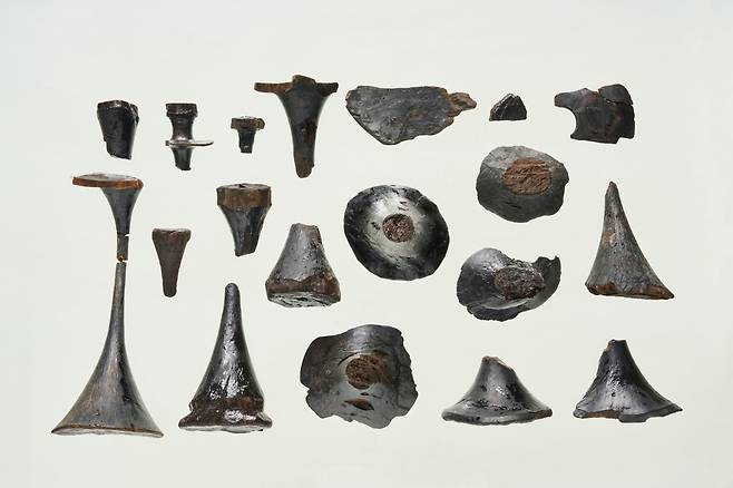 김해봉황동 옻칠그릇 일괄. 국가유산청 제공