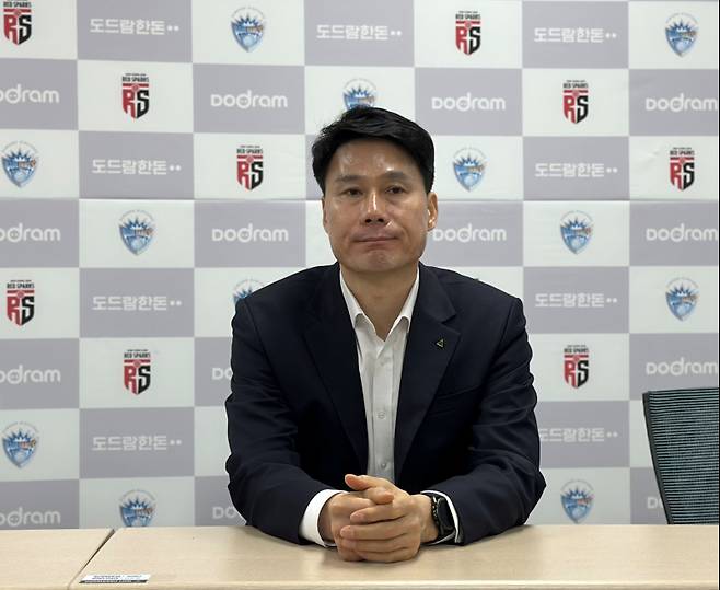 강성형 현대건설 감독. 대전=이형석 기자