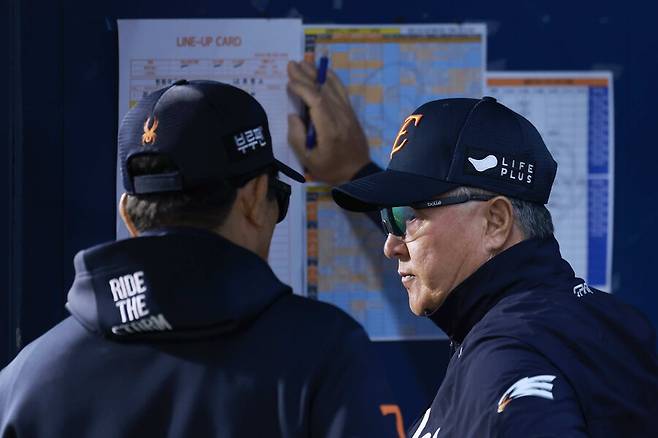 ▲ 김경문 한화 감독 ⓒ연합뉴스