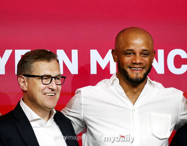 바이에른 뮌헨 드레센 CEO와 콤파니 감독/게티이미지코리아