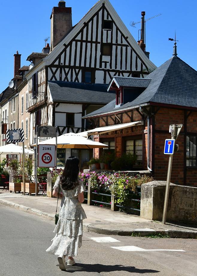 샤블리 마을 풍경. 최현태 기자