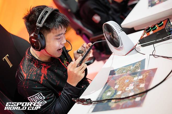 지난해 e스포츠 월드컵 PUBG 모바일 대회 현장 풍경. 사진=아델라 슈나이데르, EWC 제공