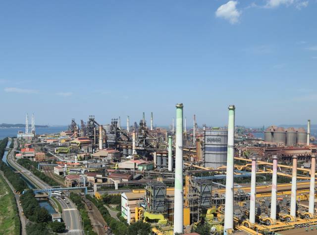 포스코 포항제철소 전경. 사진 제공=포스코