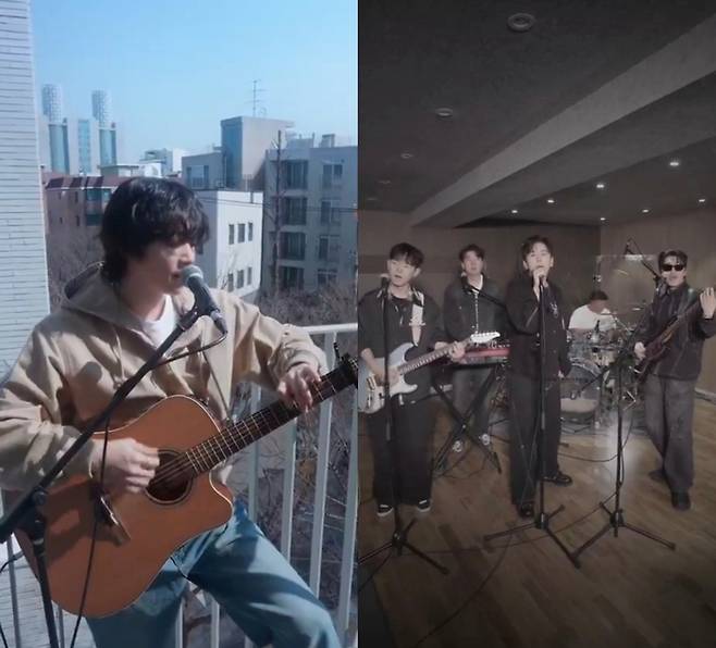 정세운, 데이브레이크. 사진 | 각 챌린지 영상