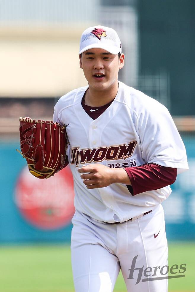 ▲ 키움 히어로즈가 2025년 신인 드래프트에서 전체 1순위로 지명한 특급 유망주 정현우. ⓒ 키움 히어로즈