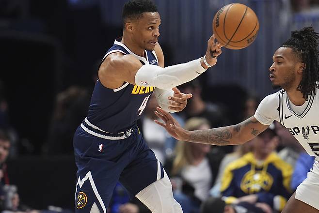 러셀 웨스트브룩. 덴버 | AP연합뉴스