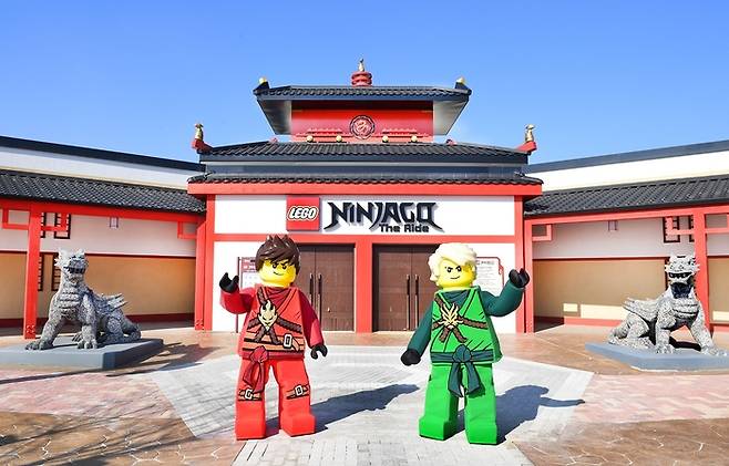 레고랜드가 닌자고 IP를 활용한 어트랙션 ‘스핀짓주’를 오는 11일 새롭게 선보인다. / 사진=레고랜드 코리아