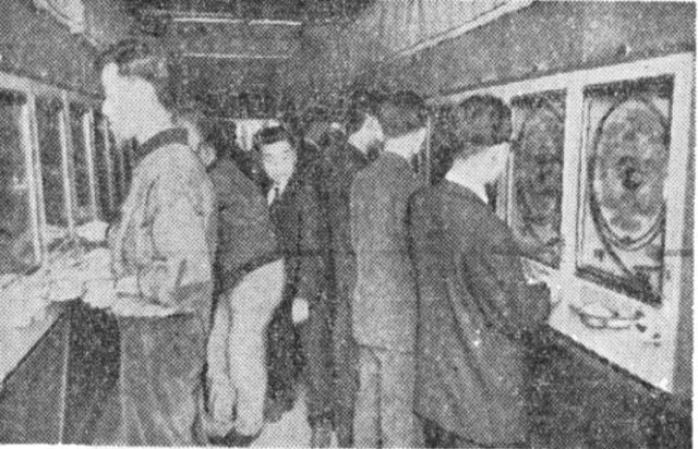 ▲당시 회전당구장 풍경. (동아일보, 1962년 10월 19일 7면)