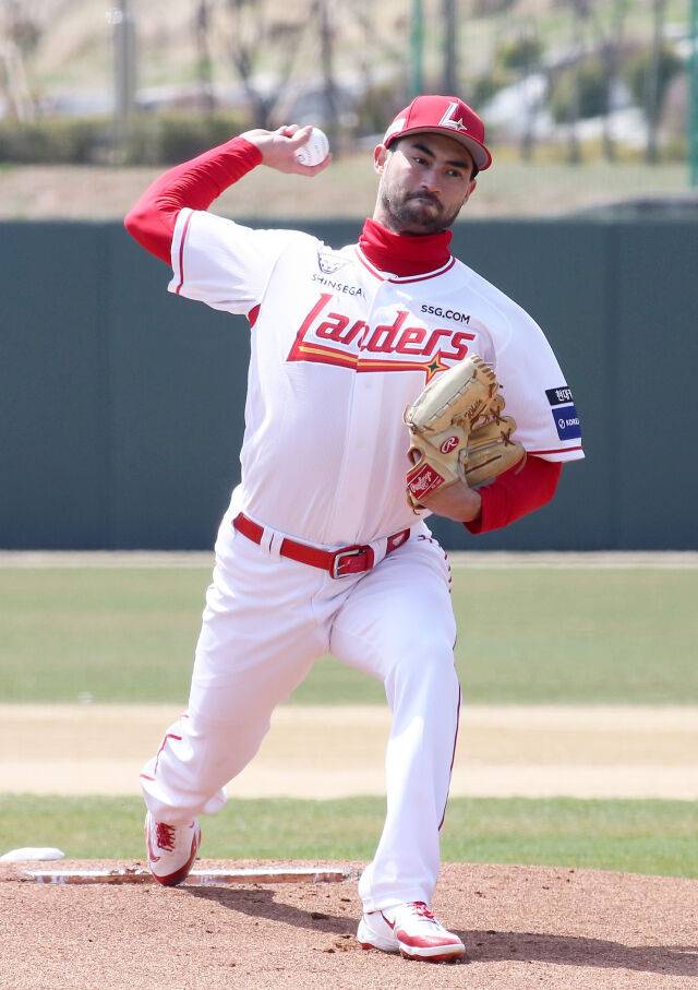 SSG 랜더스 미치 화이트./SSG 랜더스