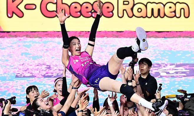 흥국생명 김연경. 한국배구연맹 제공