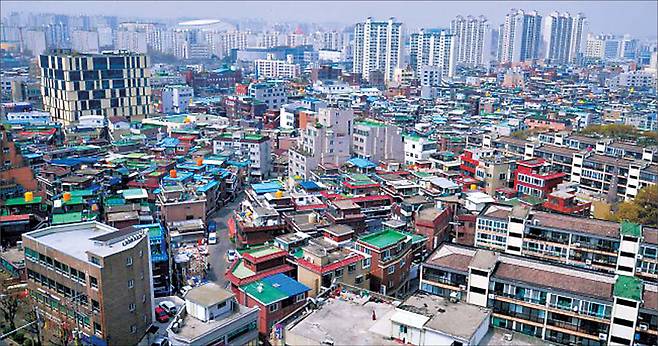 서울시 구로구 일대 빌라촌 모습 이상섭 기자