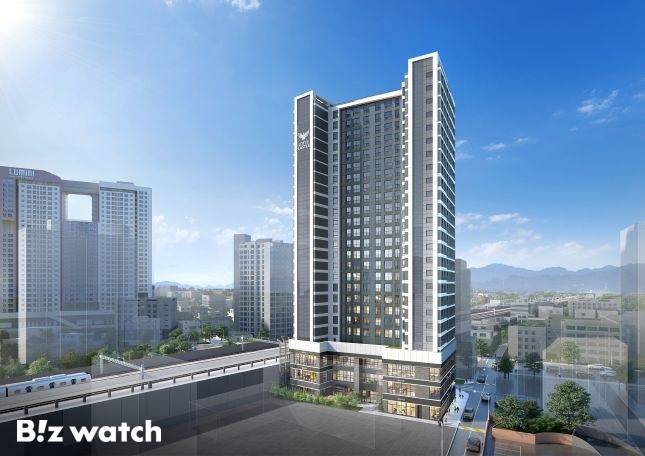 용산 남영역 롯데캐슬 헤리티지 투시도/자료=롯데건설 제공