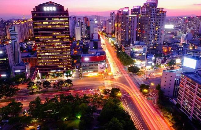 벤처밸리네거리 전경. 대구시 제공