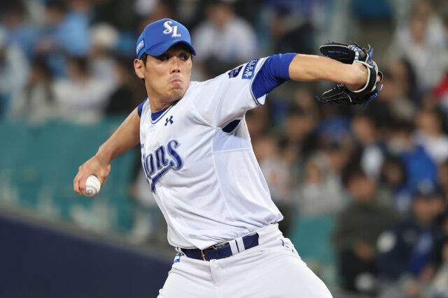 삼성 라이온즈 김재윤./삼성 라이온즈