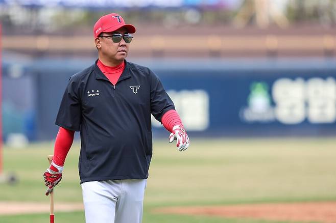 ▲ 양현종의 문제점을 구위보다는 커맨드에서 찾고 있는 이범호 KIA 감독 ⓒKIA타이거즈