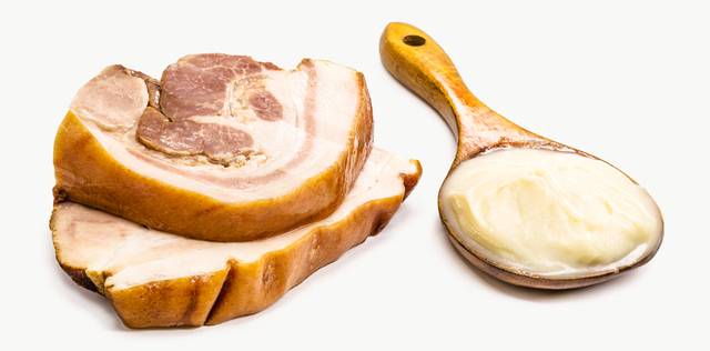 돼지고기 기름이 완두콩·토마토·적양배추 등의 채소를 제치고 세계에서 가장 건강한 음식 8위에 올랐다. 사진은 기사의 특정 사실과 관련 없음. 게티이미지뱅크