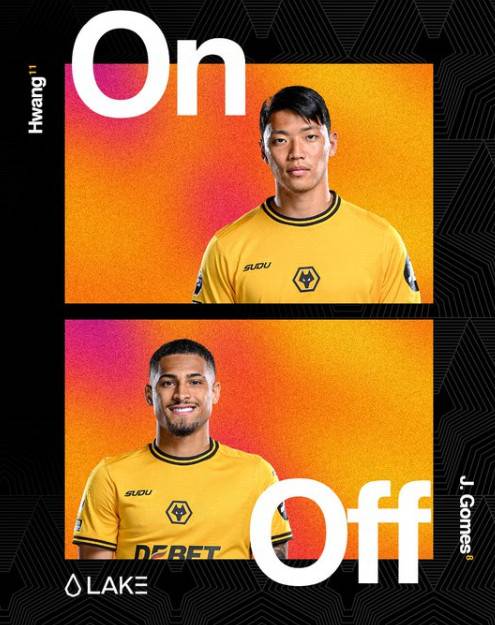 황희찬(위). /사진=울버햄튼 공식 SNS 갈무리