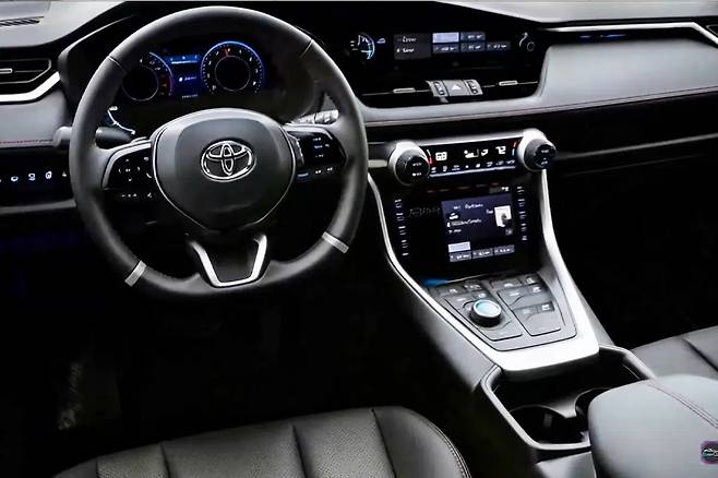 2026 RAV4 렌더링 실내 이미지