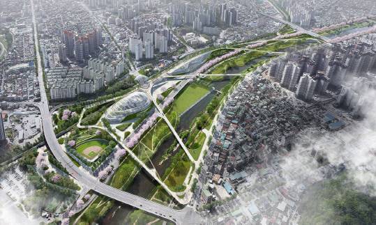 대전 제2문화예술복합단지 마스터플랜 디자인안. 이미지=대전시