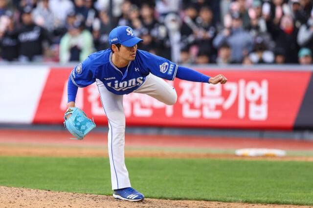 삼성 라이온즈 백정현./삼성 라이온즈