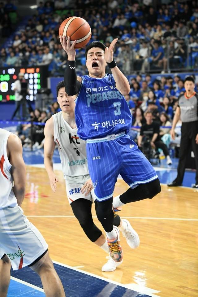 정성우는 고군분투했으나 한국가스공사를 승리로 이끌지 못했다. 사진=KBL 제공