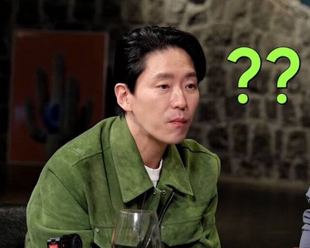 엄기준이 아내는 30대여서 자신과 나이 차이가 많이 난다고 밝혔다. / 유튜브 '짠한형 신동엽' 캡처