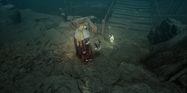 특정 항아리 파괴 시 발견할 수 있는 '항아리 정령'.