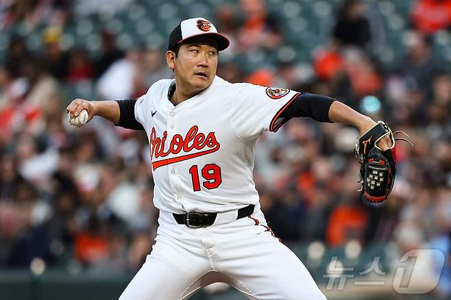MLB 볼티모어 스가노.ⓒ AFP=뉴스1
